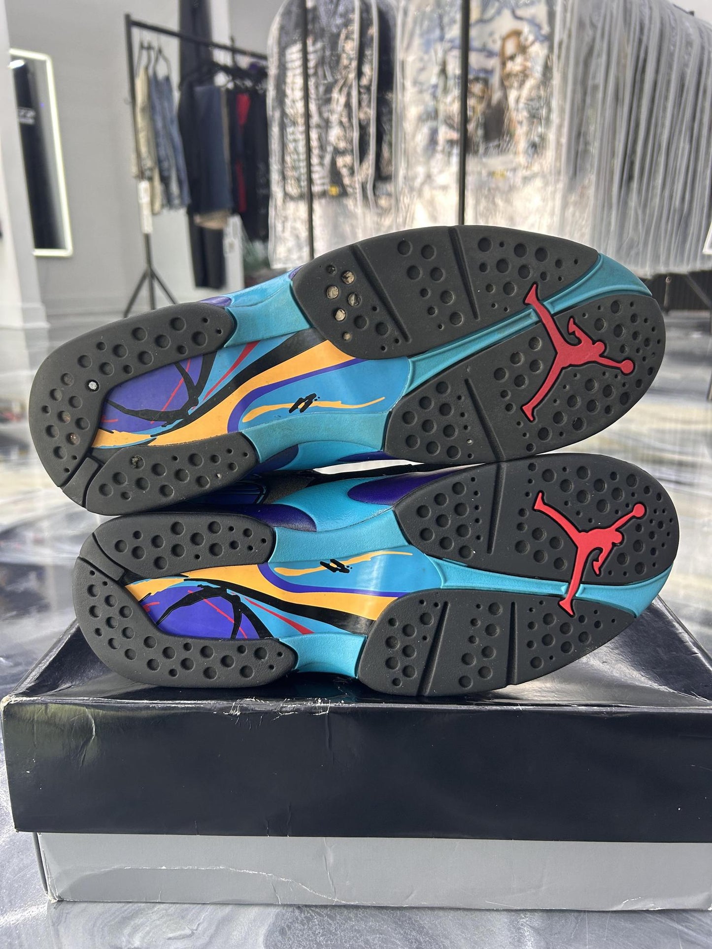 Jordan 8 "Aqua" Used Size 11.5