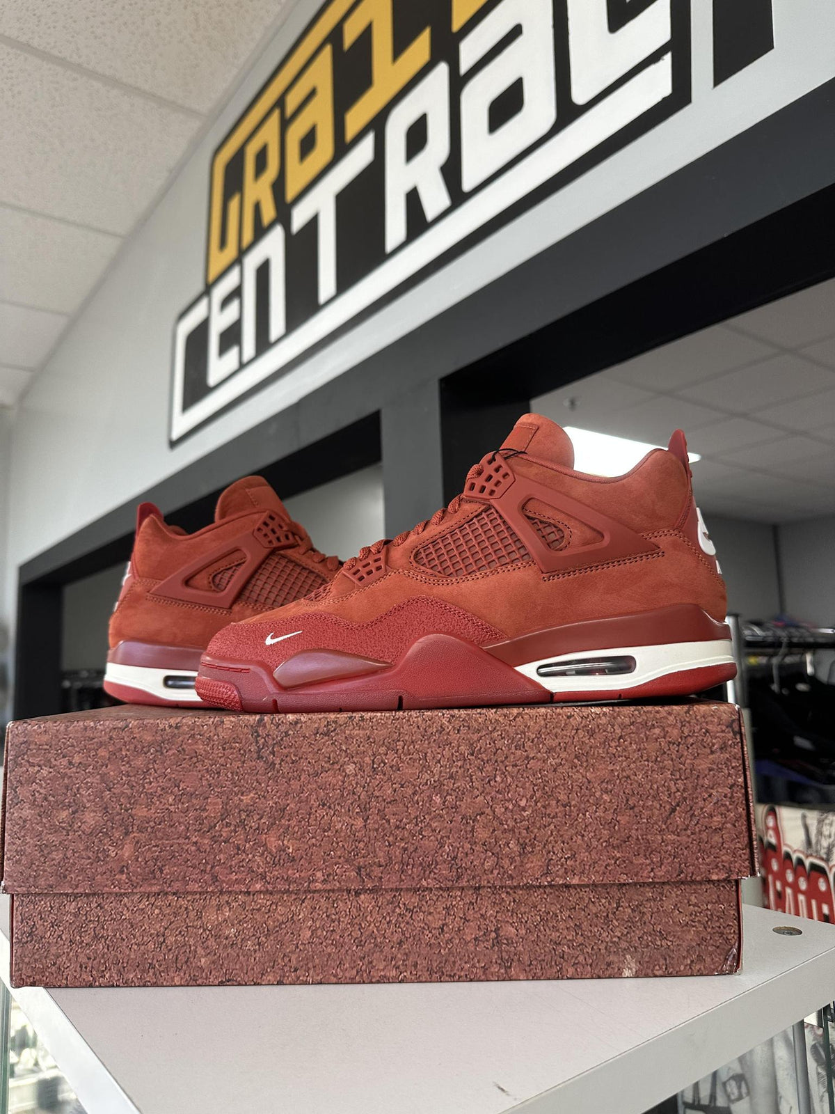 Jordan 4 "Brick By Brick" Size 14 Used