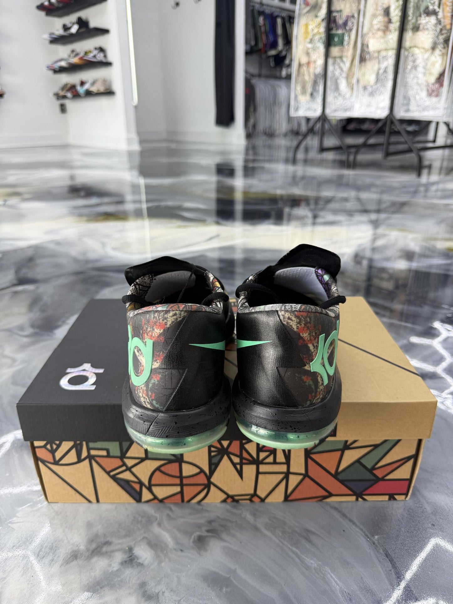 Nike KD 6 "All Star Gumbo" Used Size 10