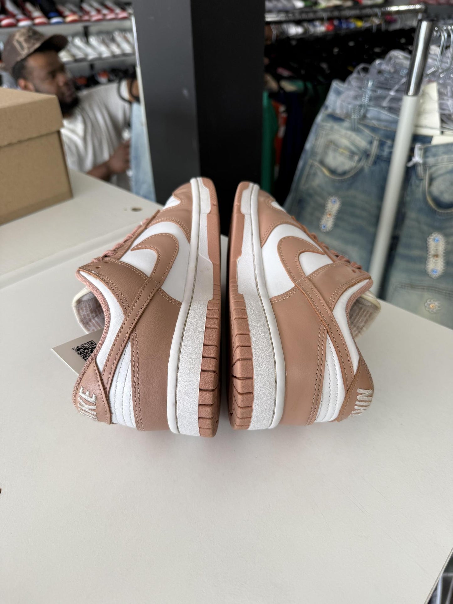 Nike Dunk Low "Rose Whisper" Used Size 7Y/8.5W