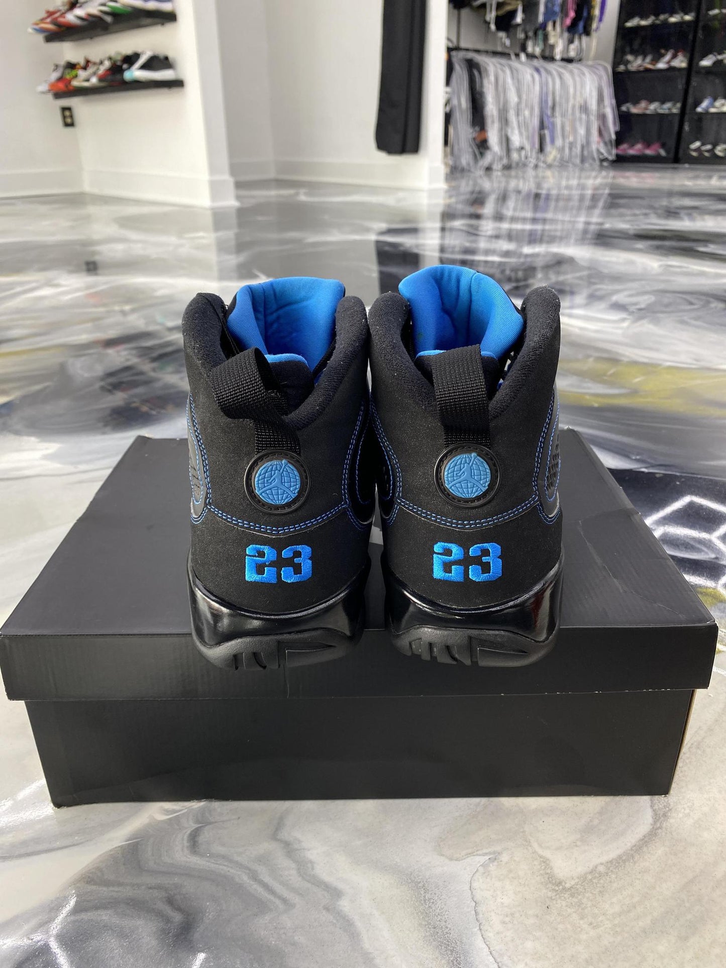Jordan 9 "Photo Blue" Used Size 13