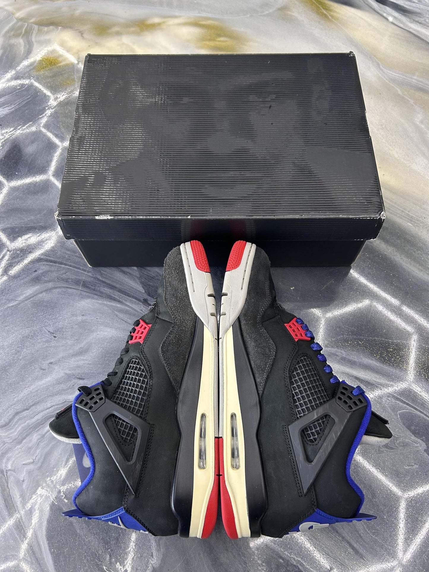 Jordan 4 "Rare Air" Used Size 12