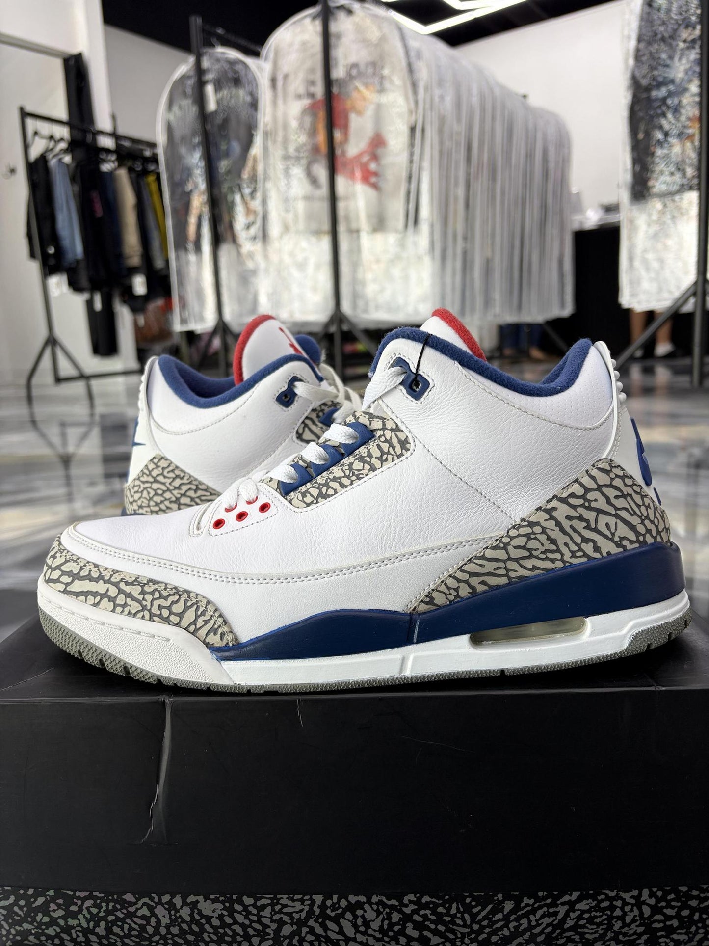 Jordan 3 "True Blue" Used Size 12