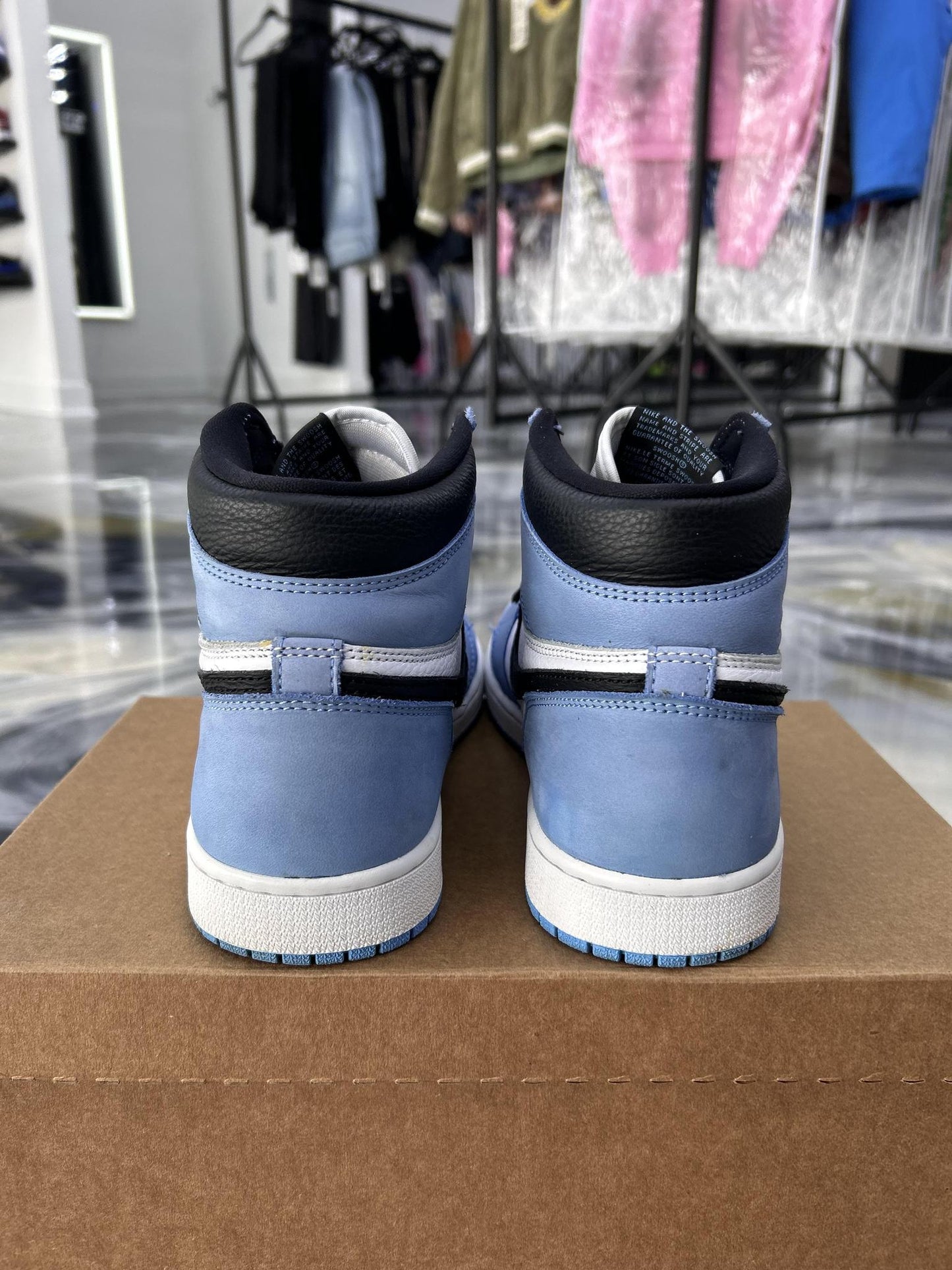 Jordan 1 "University Blue" Used Size 10