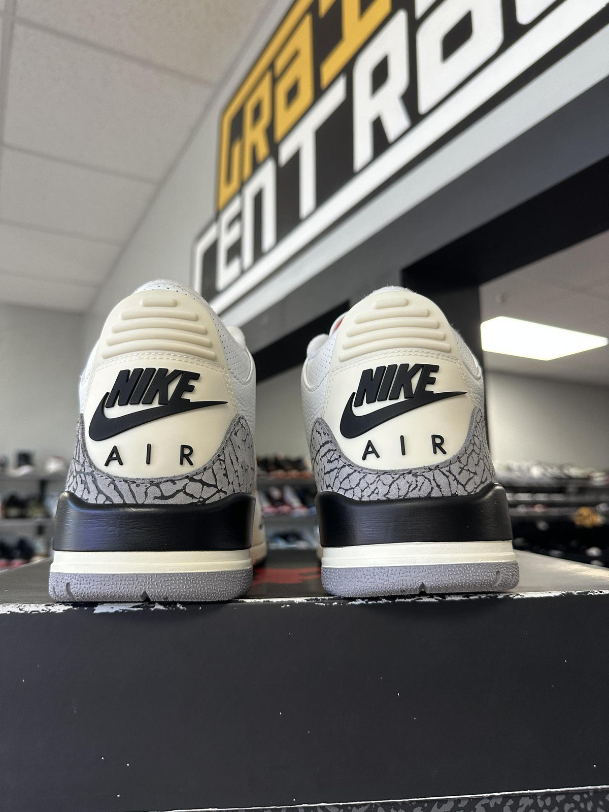 Jordan 3 "White Cement Reimagined" Size 12 Used