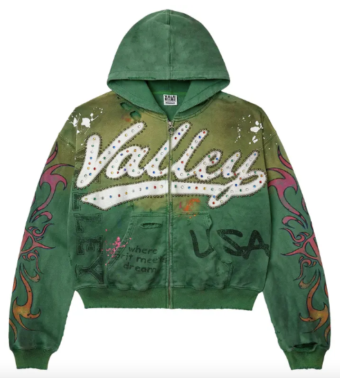 Vale Inferno Zip Up "Green"