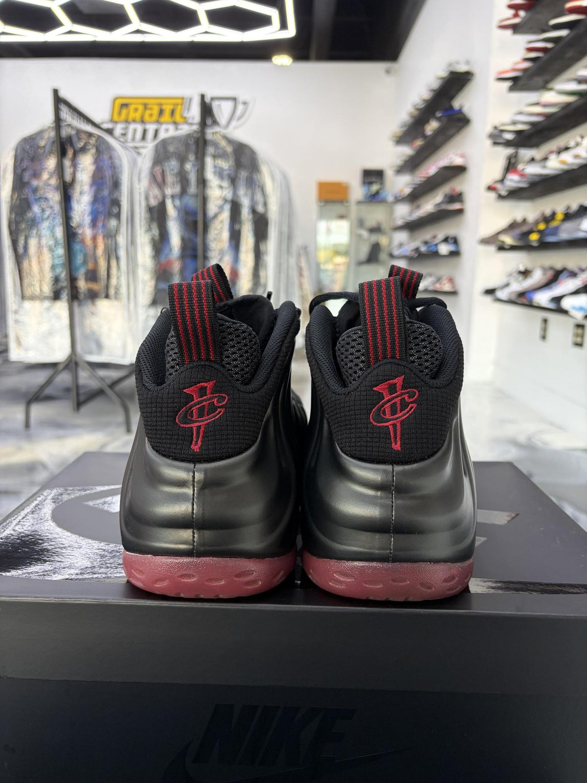 Nike Foamposite "Cough Drop" Used Size 13