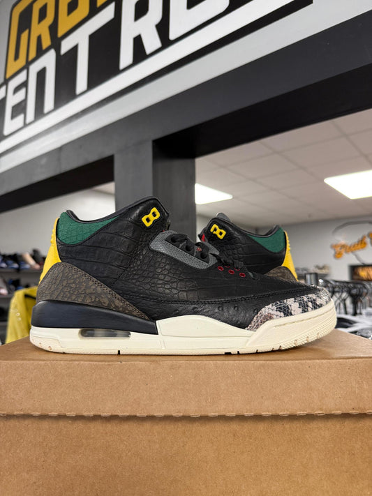 Jordan 3 "Animal Instinct" Used Size 8.5