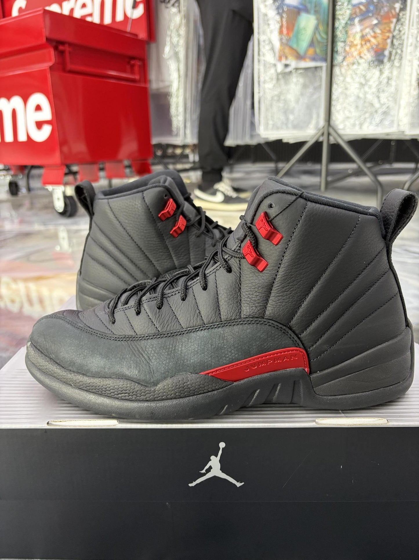 Jordan 12 "Bloodline" Used Size 10.5