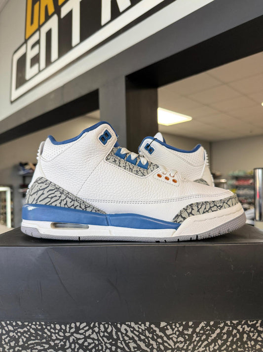 Jordan 3 "Wizards" Used Size 6Y/7.5W