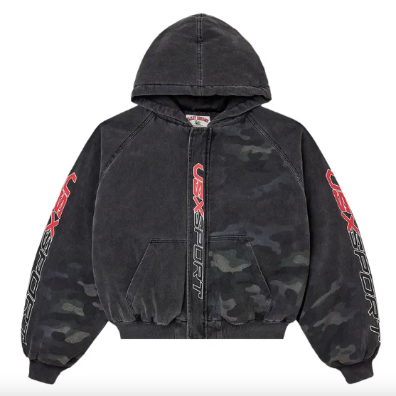 Vale Hood Bomber "Camo"