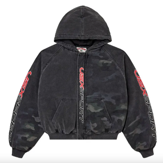 Vale Hood Bomber "Camo"