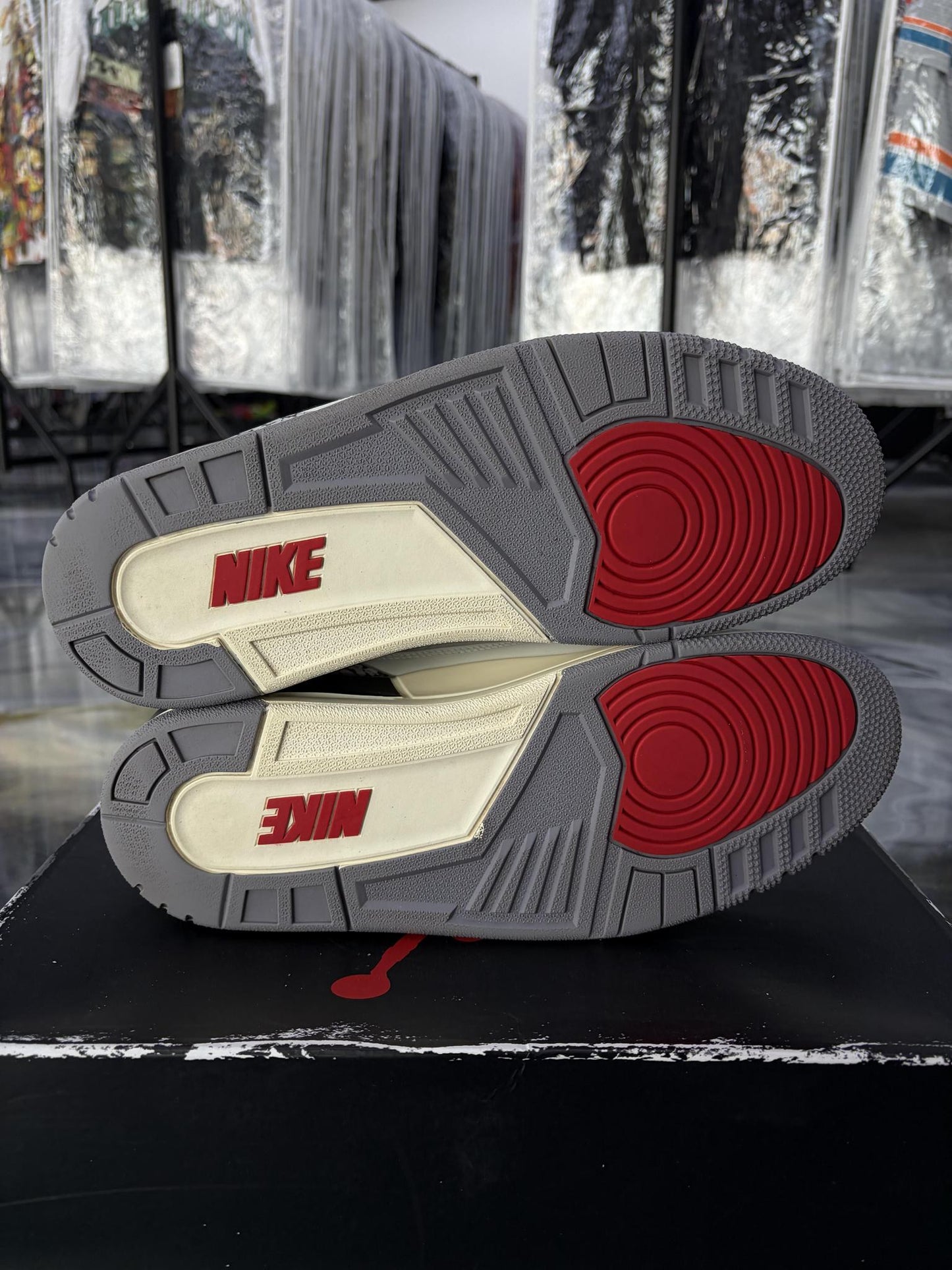 Jordan 3 "White Cement Reimagined" Used Size 11