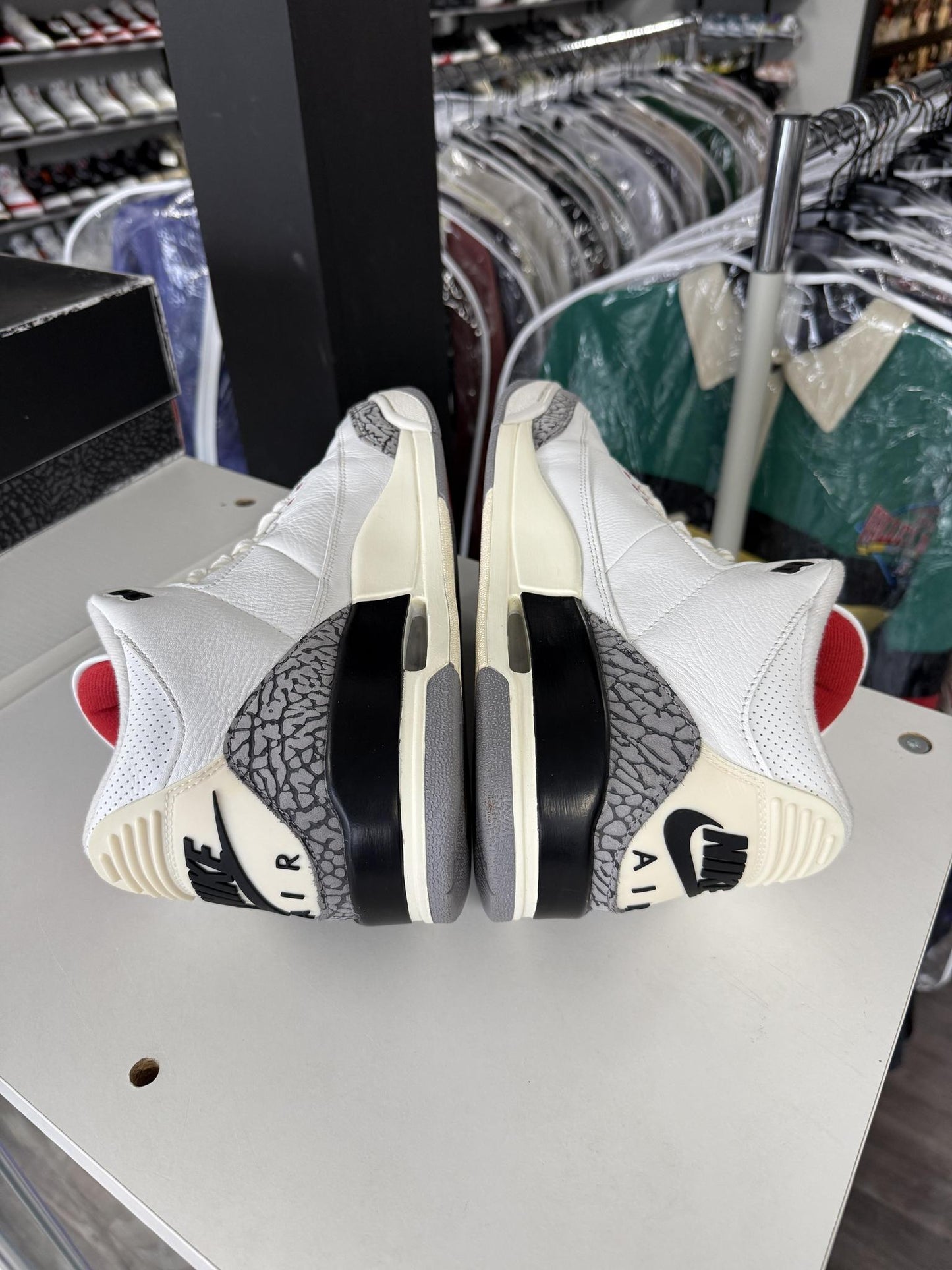 Jordan 3 "White Cement Reimagined" Used Size 12
