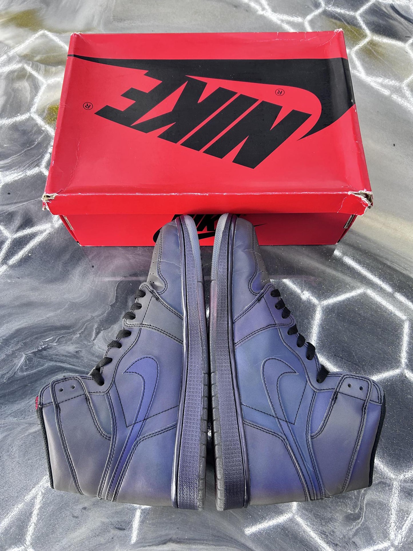 Jordan 1 Zoom "Fearless" Used Size 12