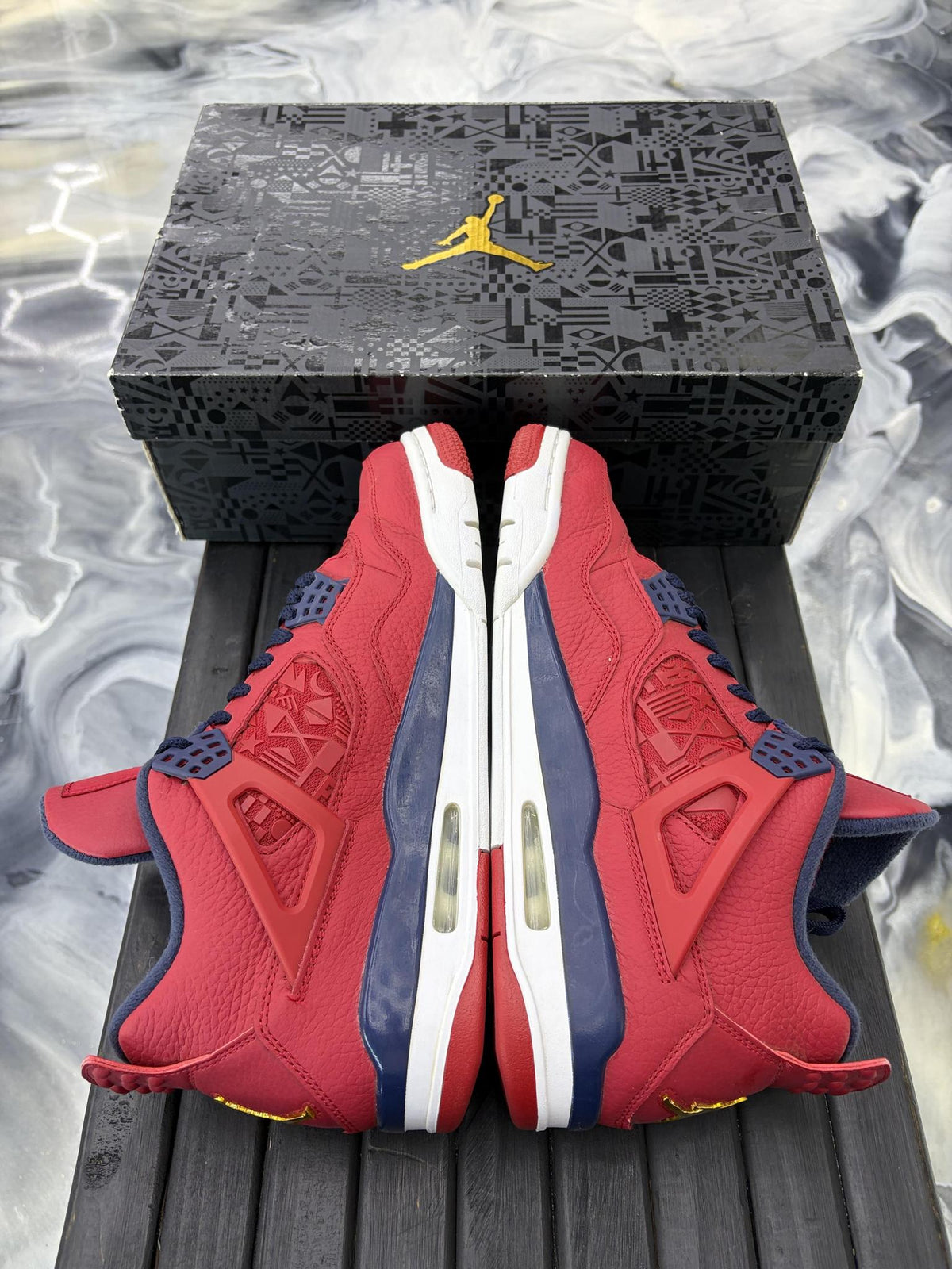 Jordan 4 "FIBA" Used Size 11
