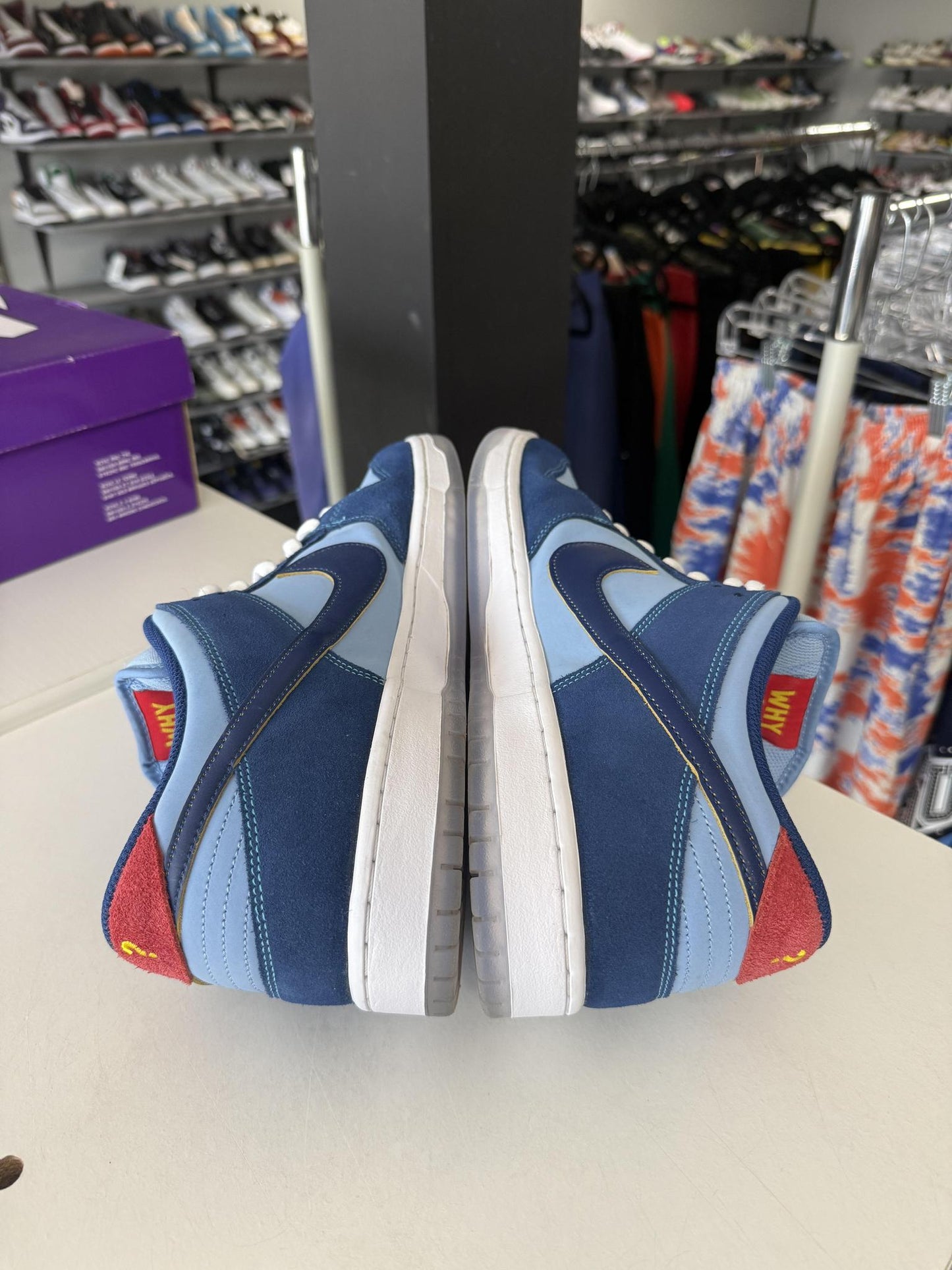 Nike SB Dunk Low "Why So Sad" Used Size 14