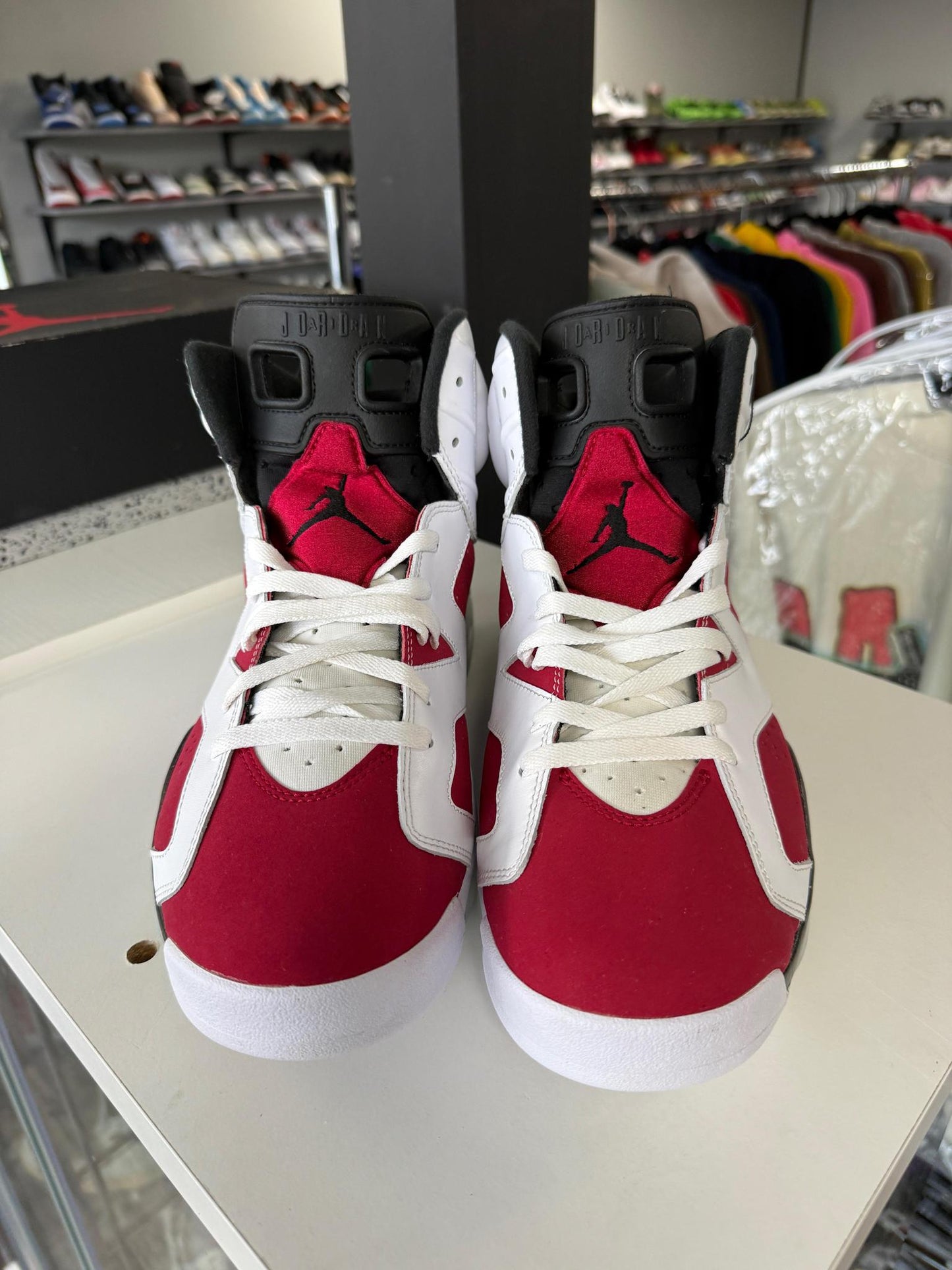 Jordan 6 "Carmine" Used Size 13