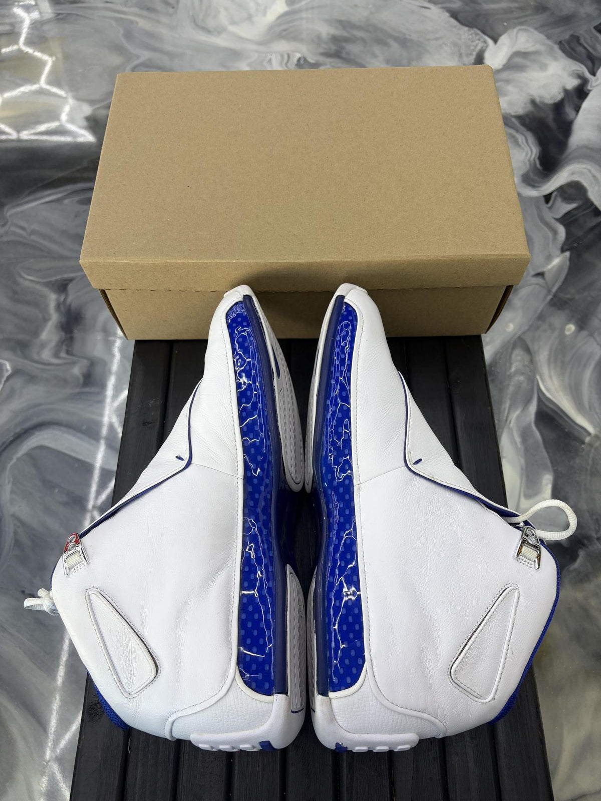 Jordan 18 "Sport Royal" Used Size 14