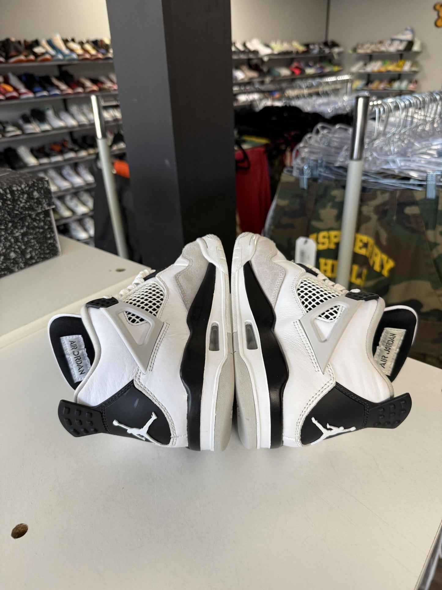 Jordan 4 "Military Black" Used Size 4Y/5.5W