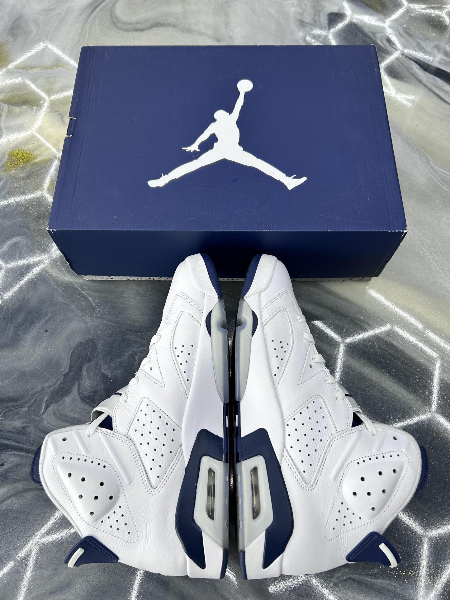 Jordan 6 Midnight Navy Used Size 12