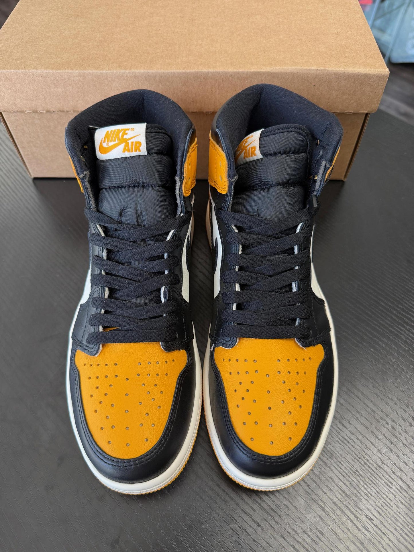 Jordan 1 "Yellow Toe" Used Size 8