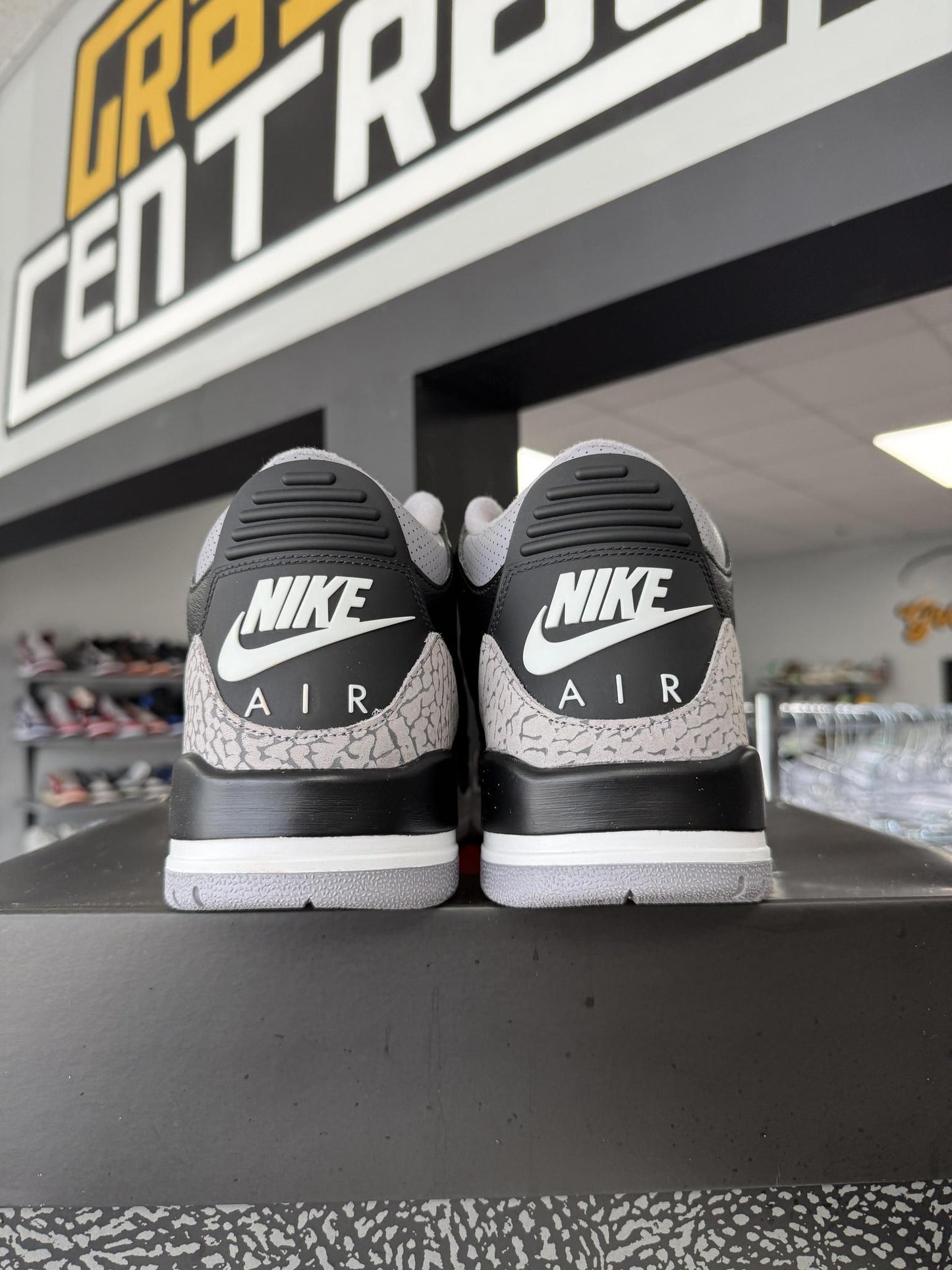Jordan 3 "Black Cement" Used Size 13