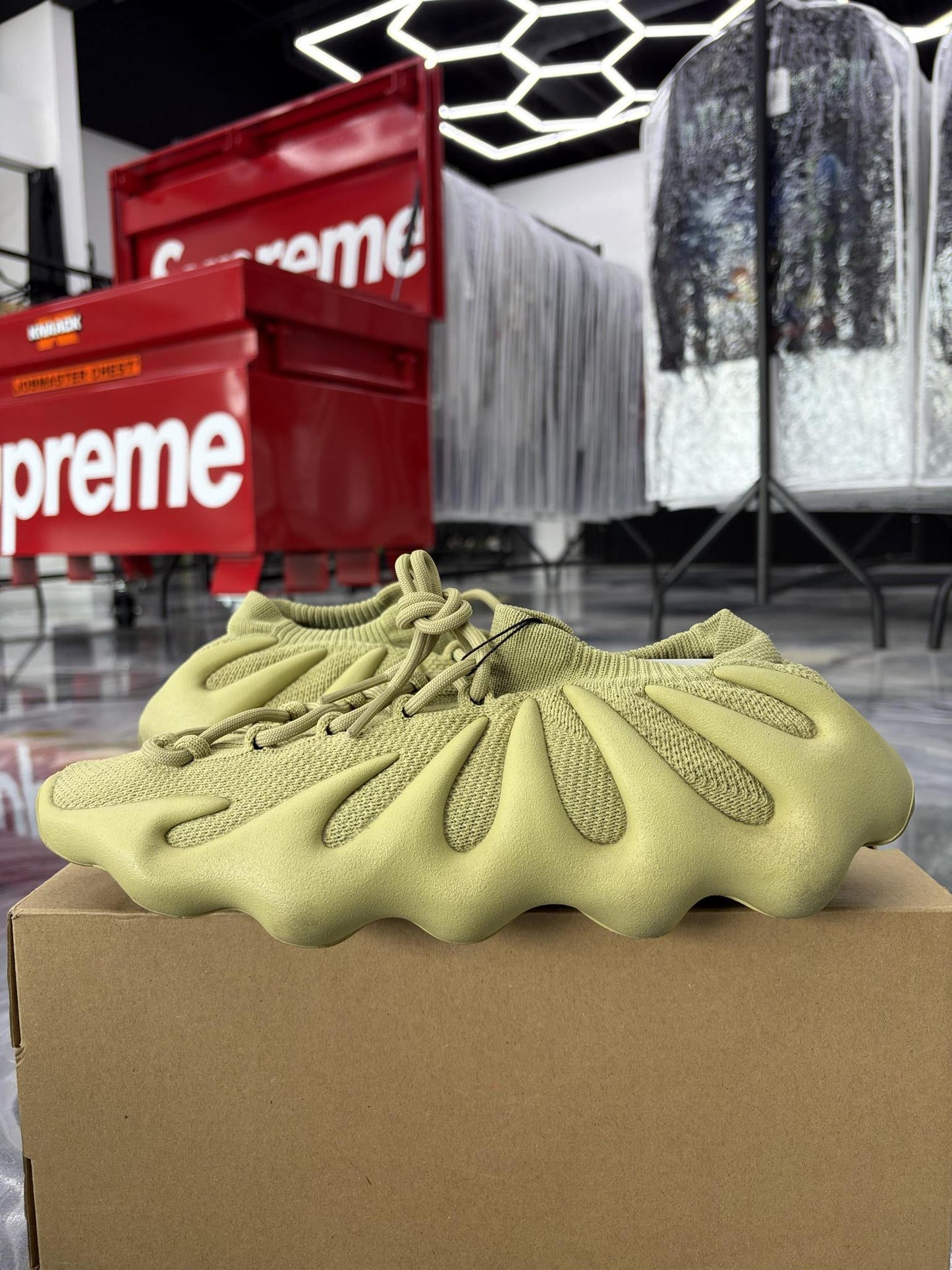 Adidas Yeezy 450 "Resin" Used Size 12