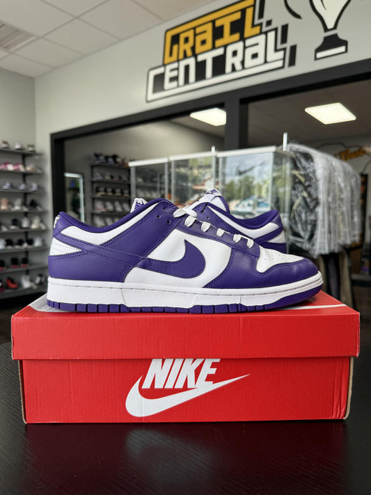 Nike Dunk Low "Court Purple" Used Size 12