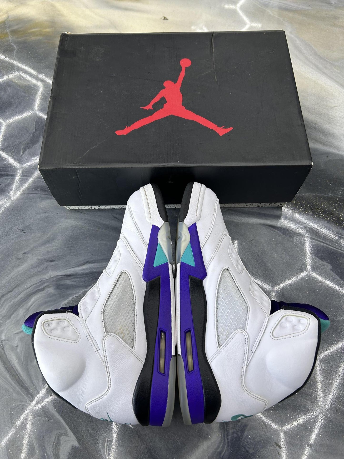 Jordan 5 "Fresh Prince" Used Size 10
