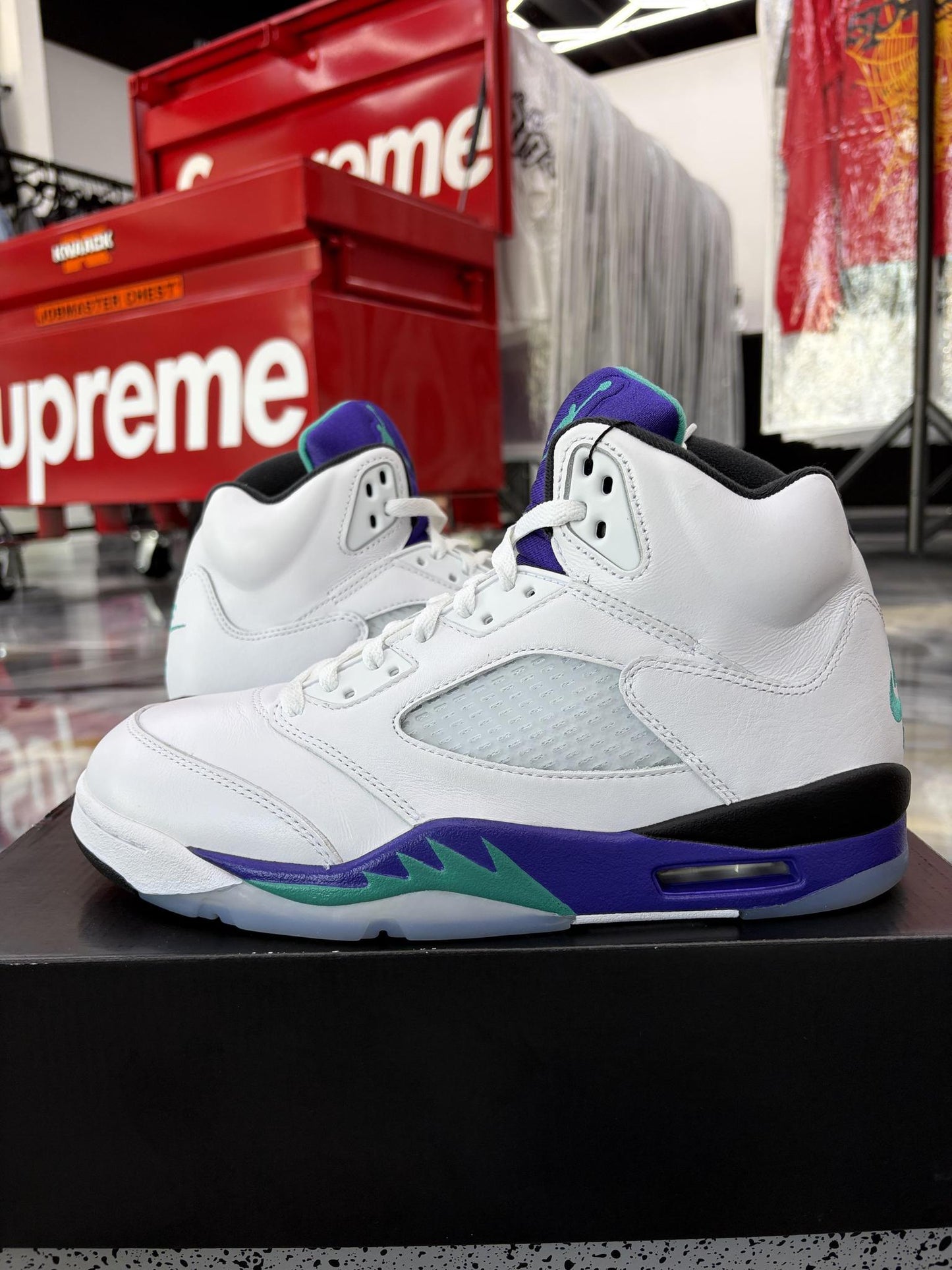Jordan 5 "Grape" Used Size 10