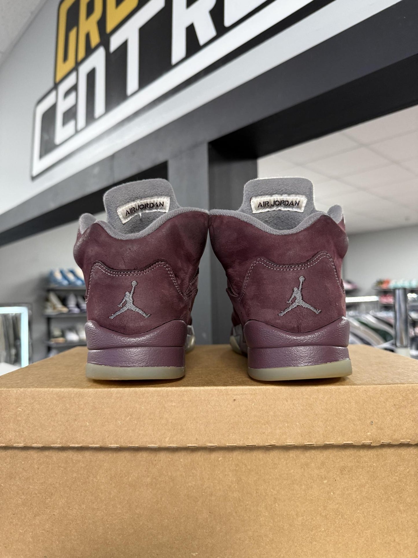 Jordan 5 "Burgundy" Used Size 6Y/7.5W