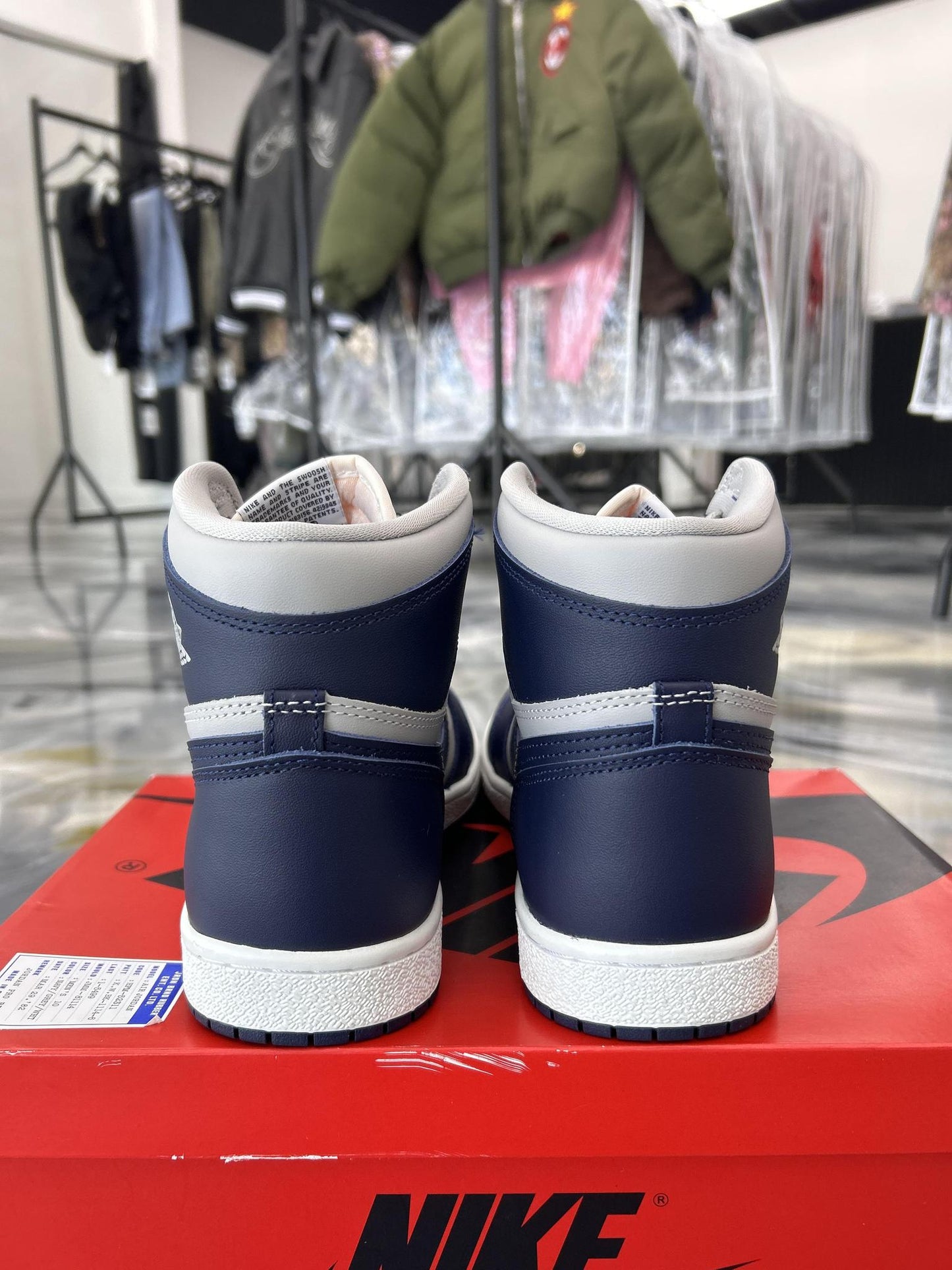 Jordan 1 High '85 "Georgetown" Used Size 10