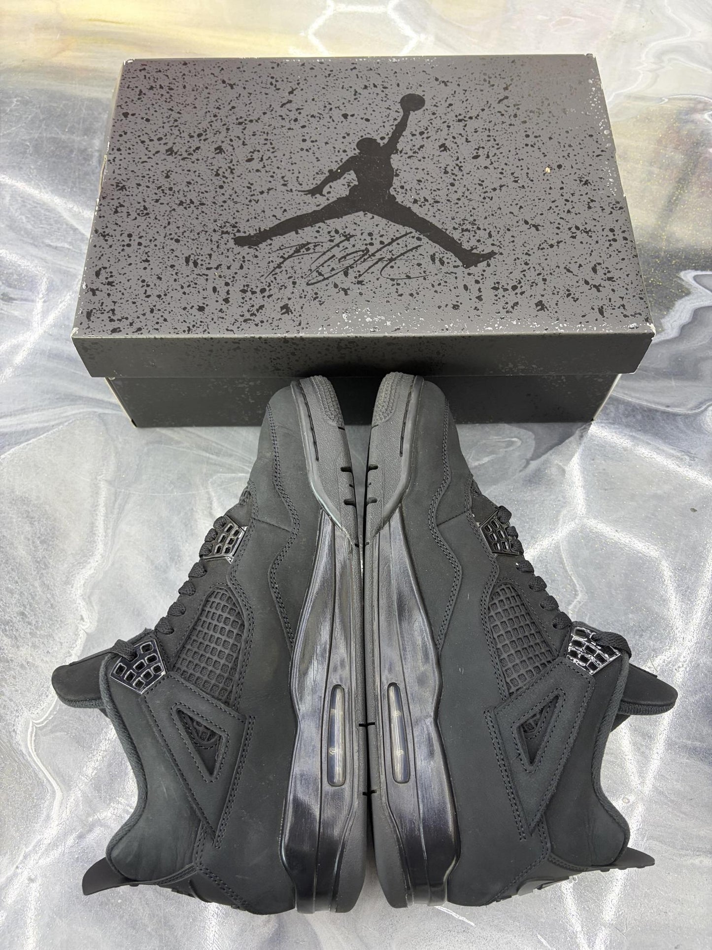 Jordan 4 "Black Cat" Used Size 11