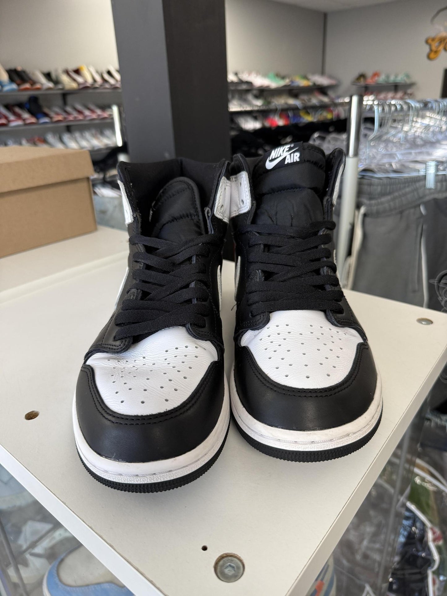 Jordan 1 "Black White" Used Size 11