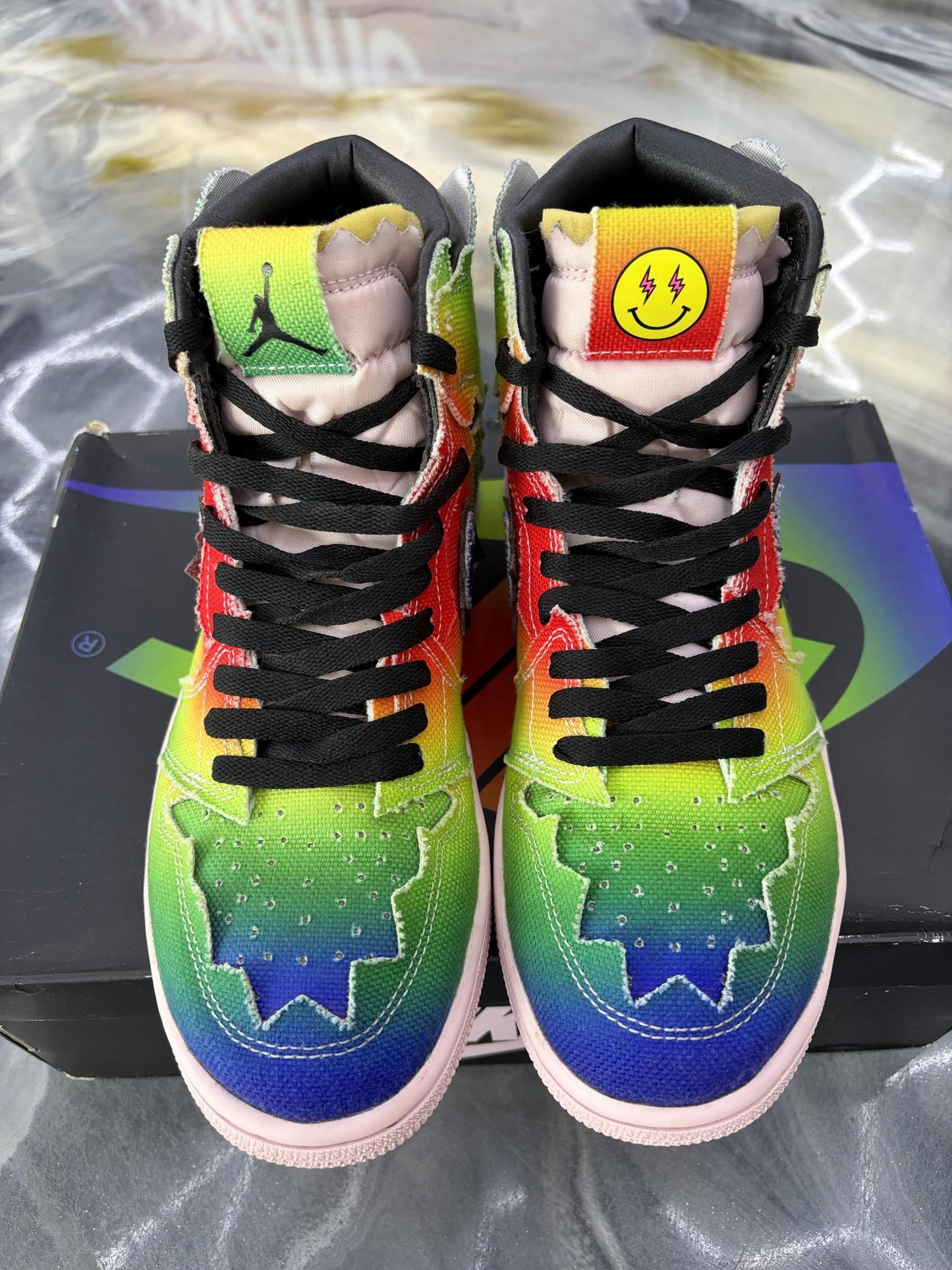 Jordan 1 "J Balvin" Used Size 9