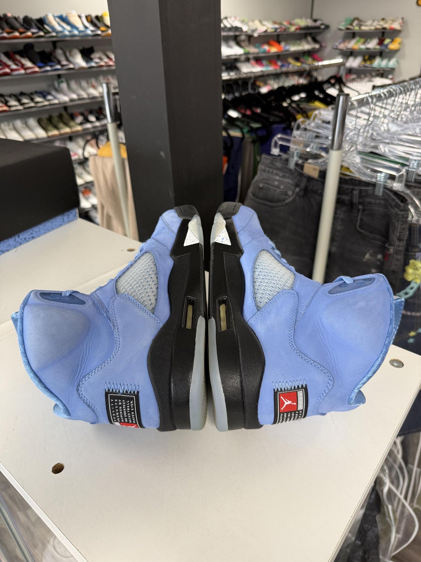 Jordan 5 "University Blue" Used Size 12.5