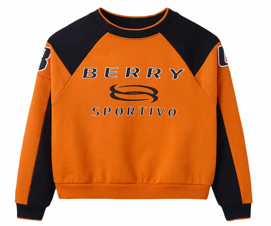 GV Gallery Raspberry Hills Crewneck "Sportivo Orange"