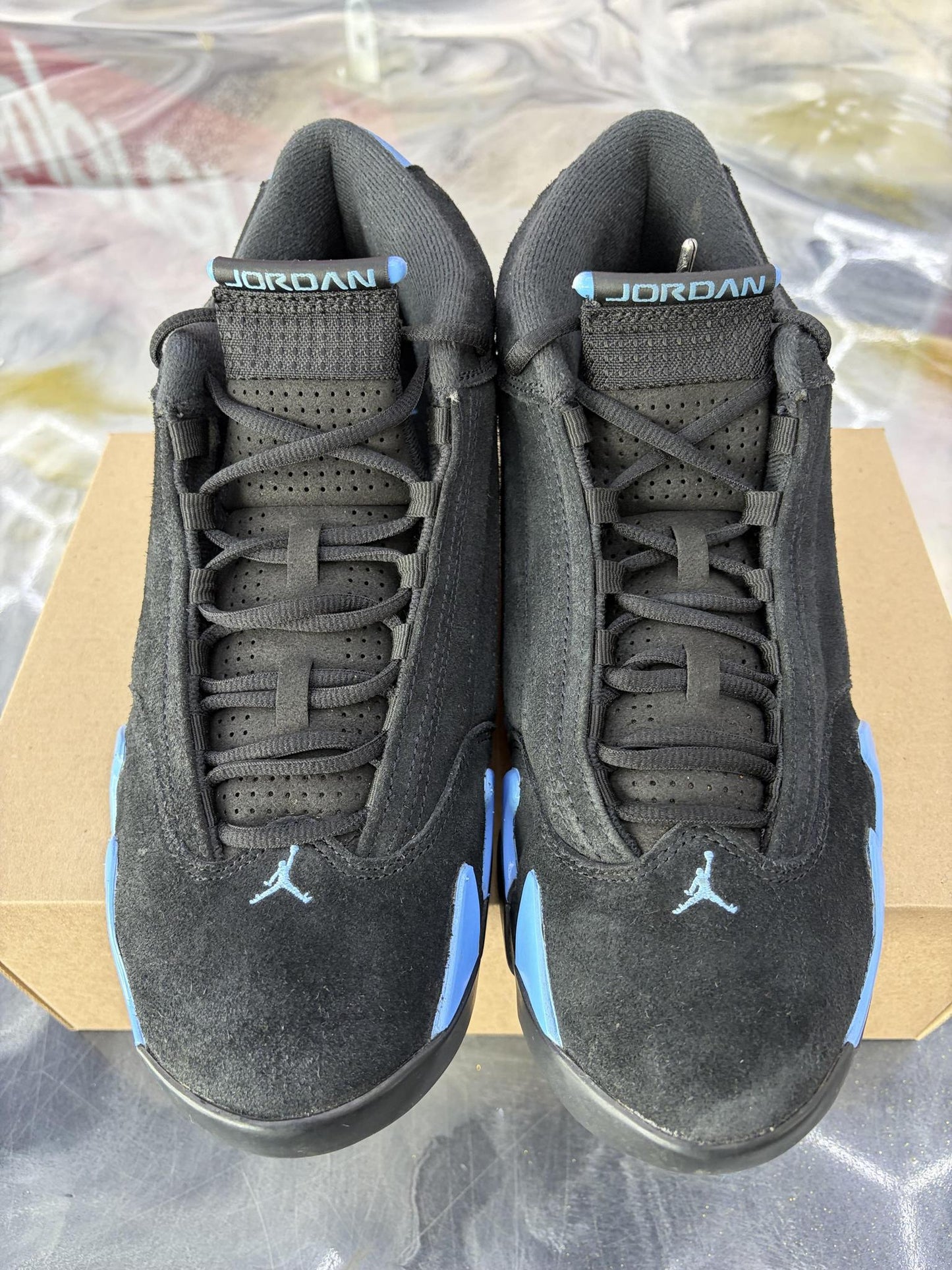 Jordan 14 "University Blue" Used Size 11