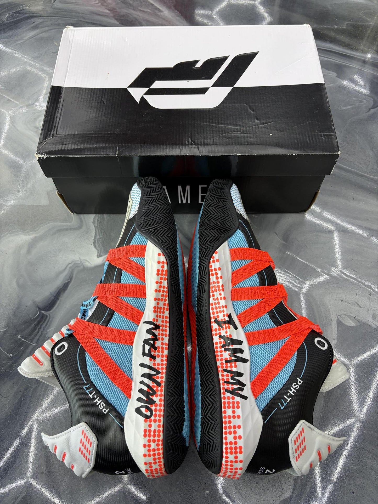 Adidas Dame 6 "Pusha T" Used Size 10