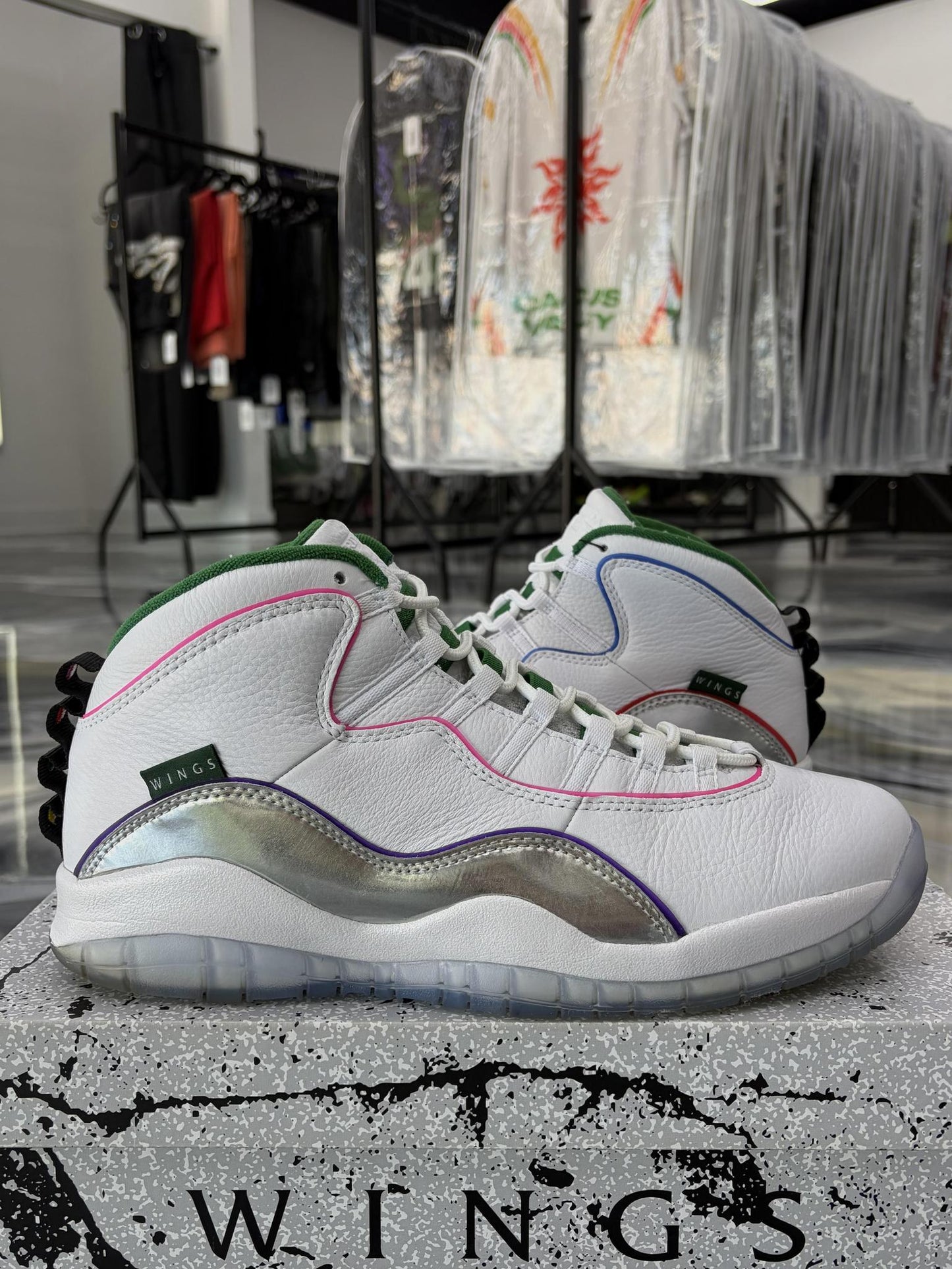 Jordan 10 "Wings" Used Size 12