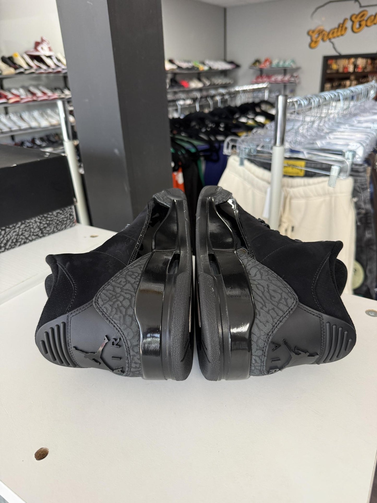 Jordan 3 "Black Cat" Used Size 10.5