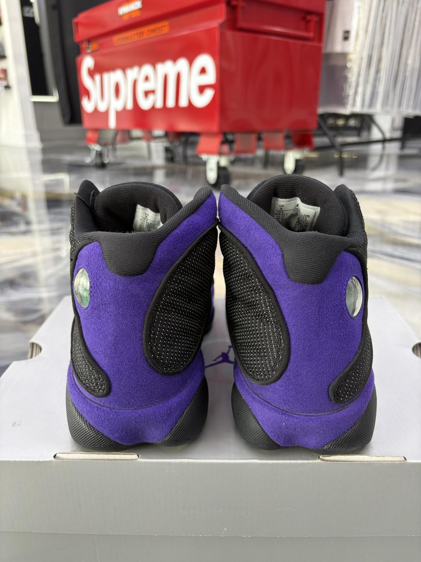 Jordan 13 "Court Purple" Used Size 9