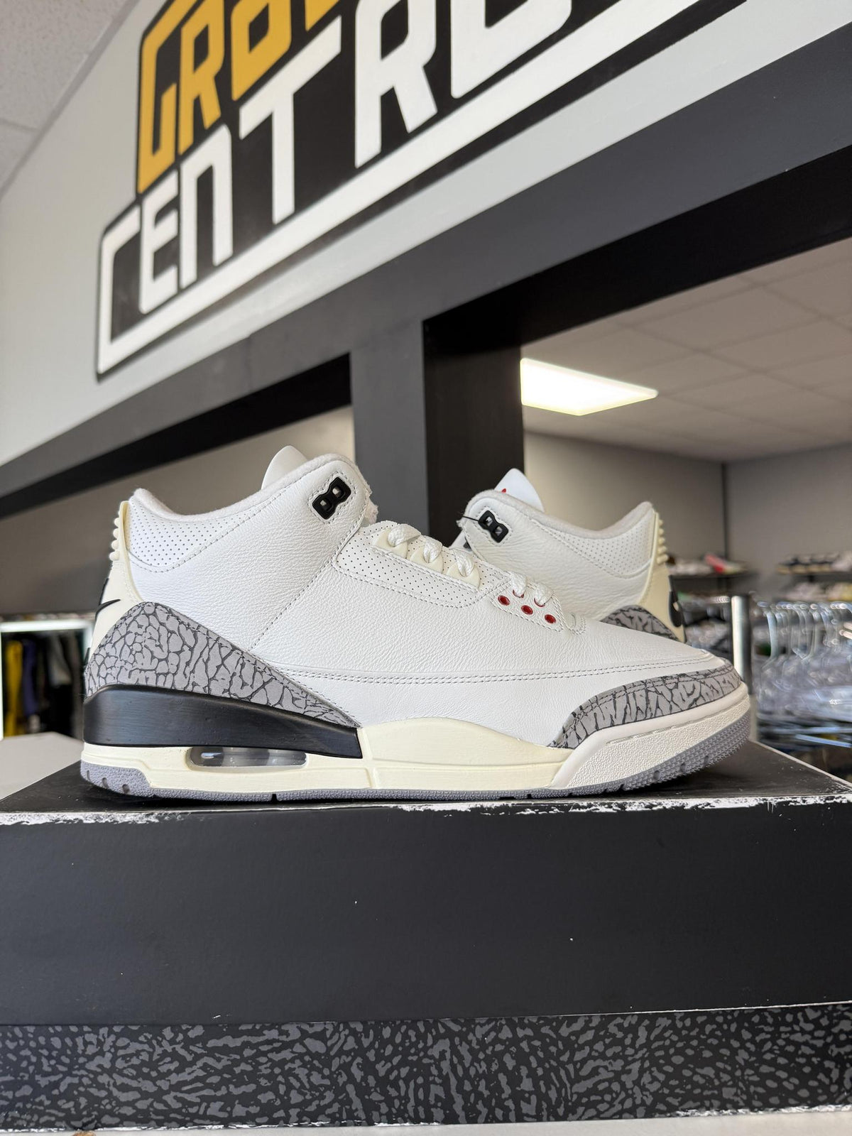 Jordan 3 "White Cement Reimagined" Used Size 12