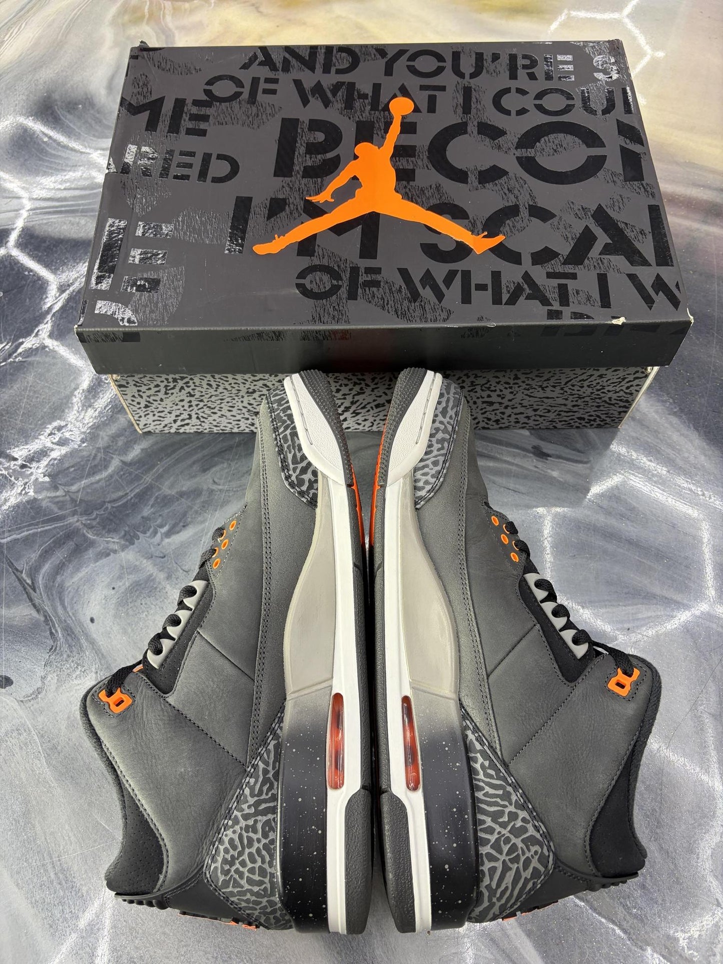 Jordan 3 "Fear" Used Size 11