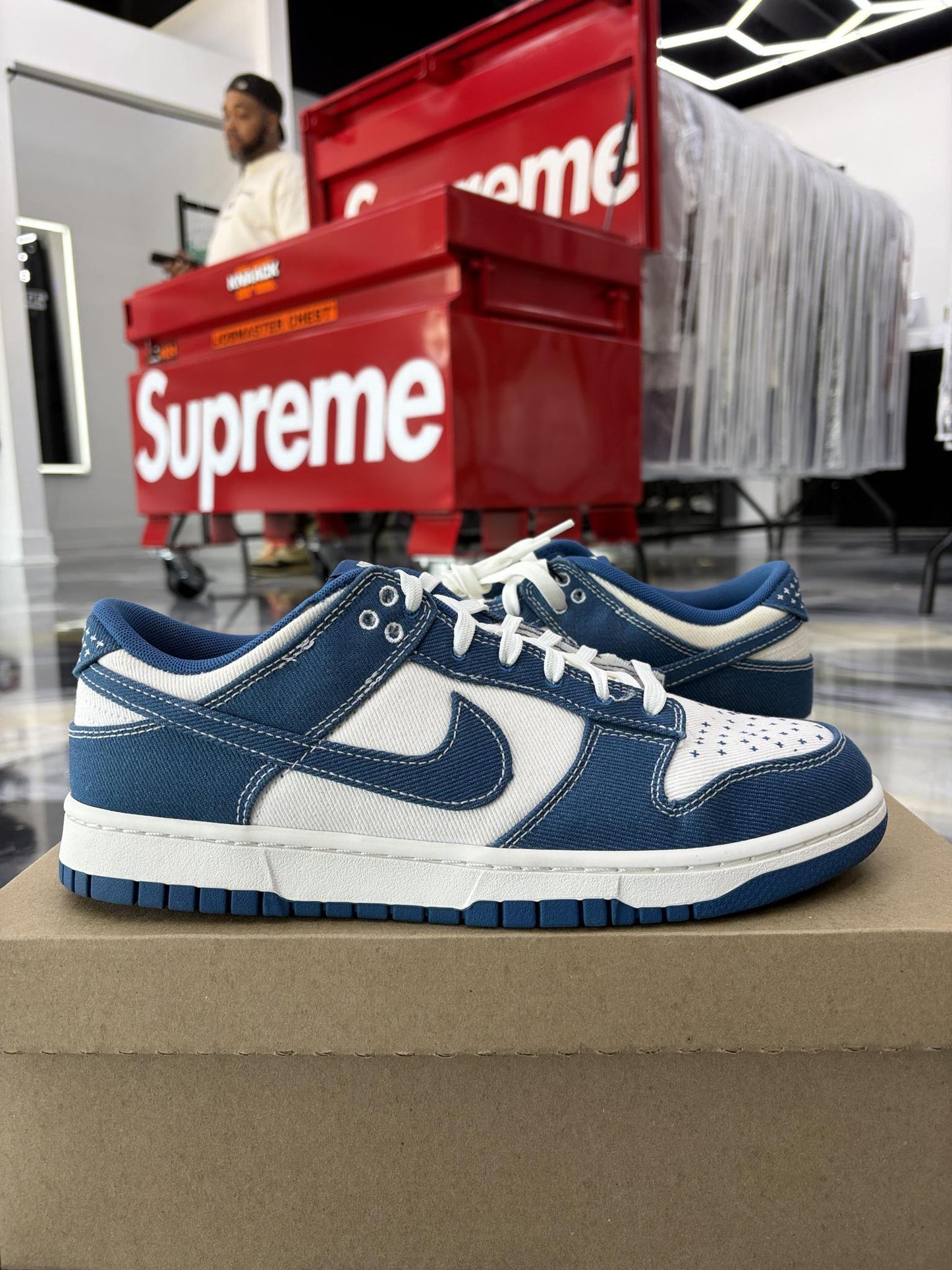 Nike Dunk Low "Sashiko" Used Size 10