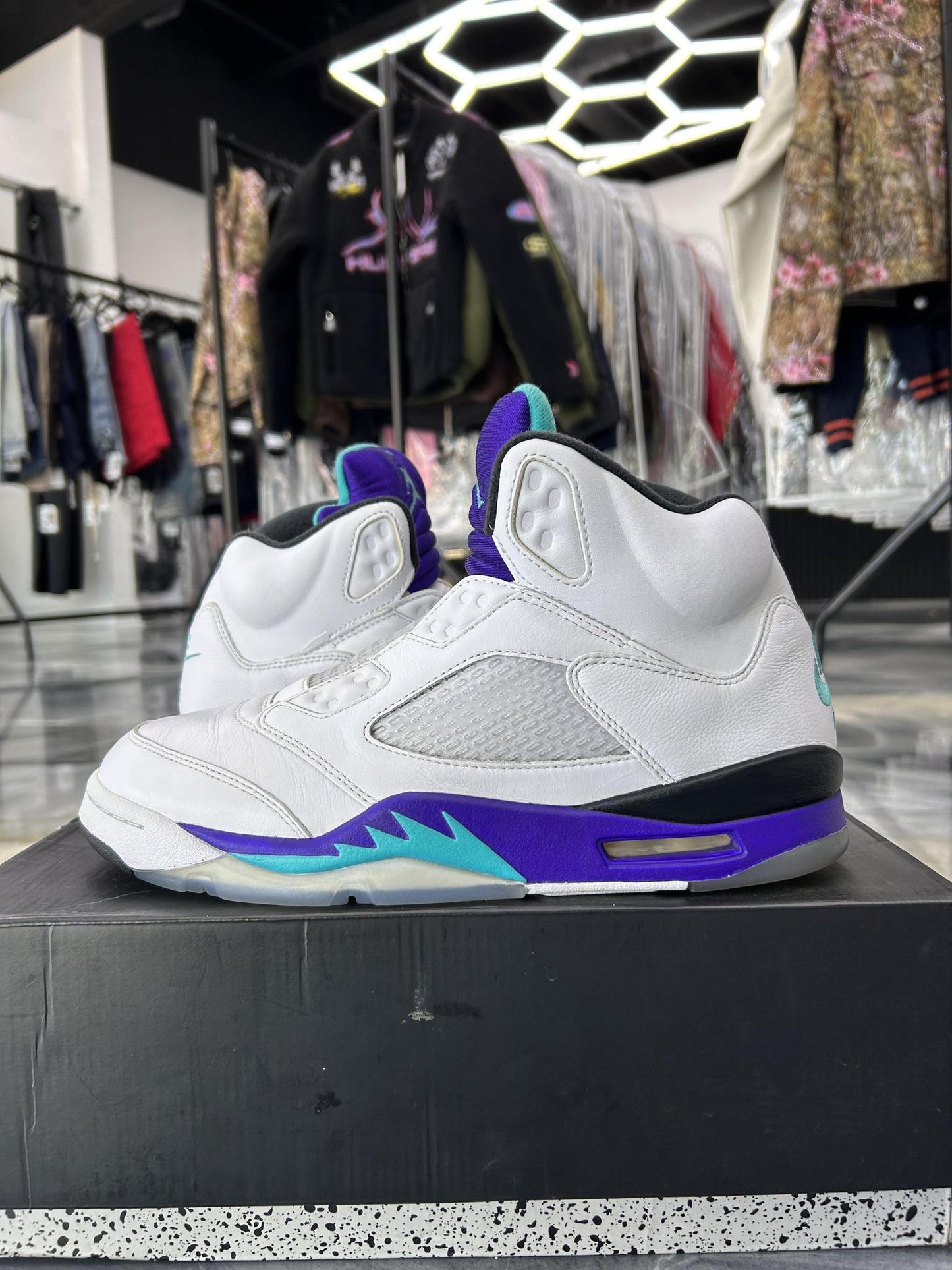 Jordan 5 "Fresh Prince" Used Size 10