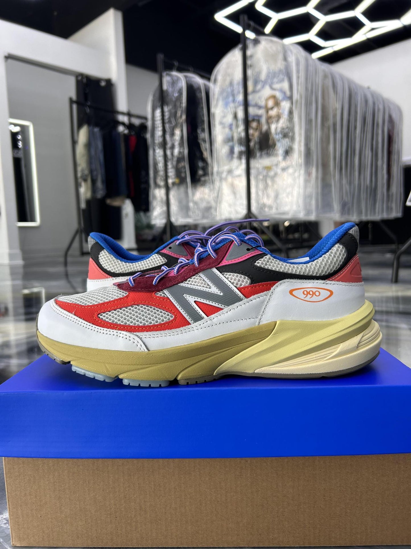 New Balance 990V6 Action Bronson "Untitled" Used Size 9
