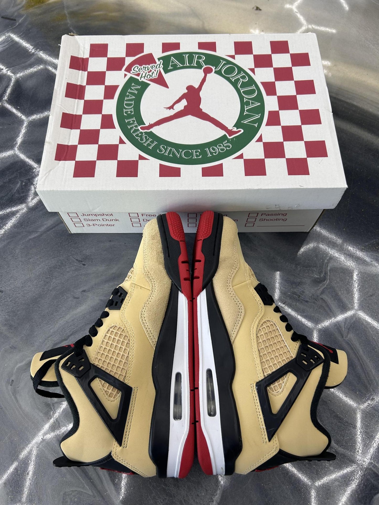Jordan 4 "Pizza" Used 5.5Y/7W