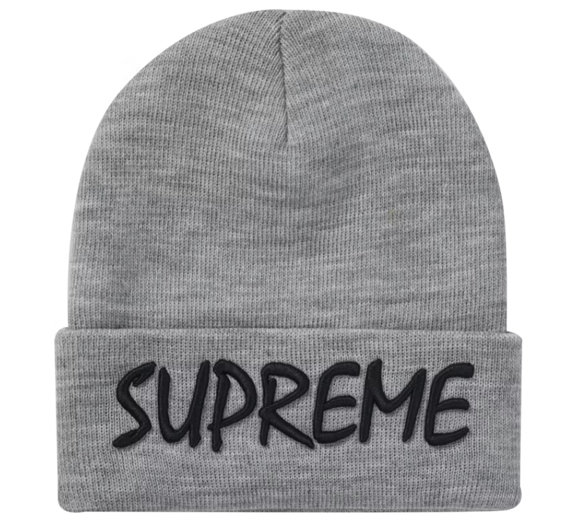 Supreme x FTP Beanie "Heather Grey"
